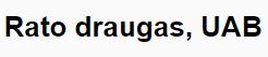 UAB RATO DRAUGAS